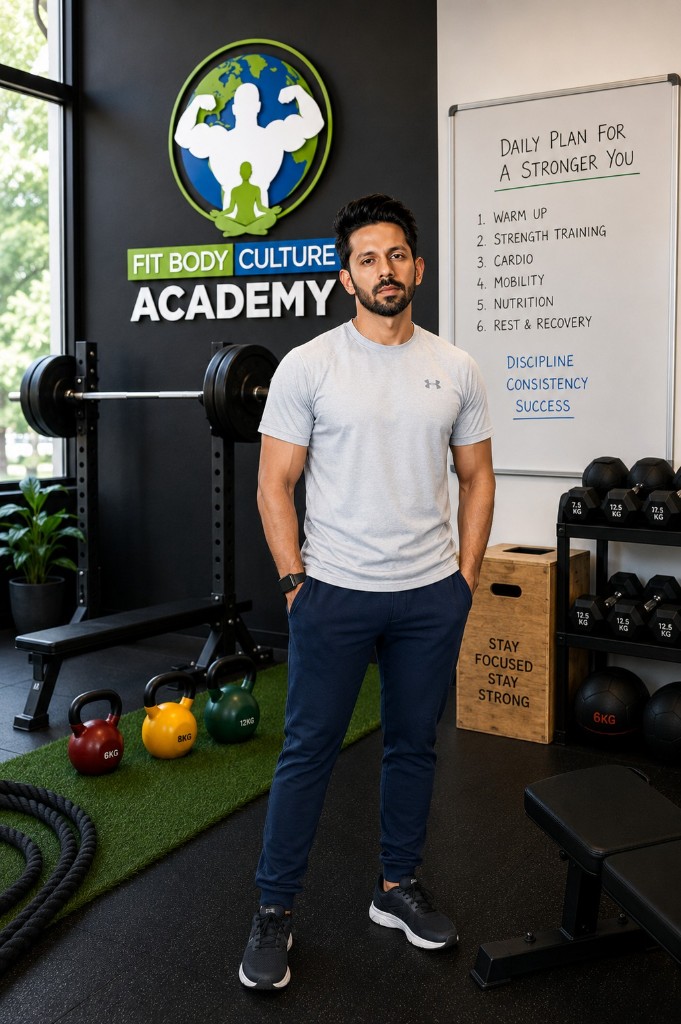 Ankush S Bhaskar at Fit Body Culture Academy